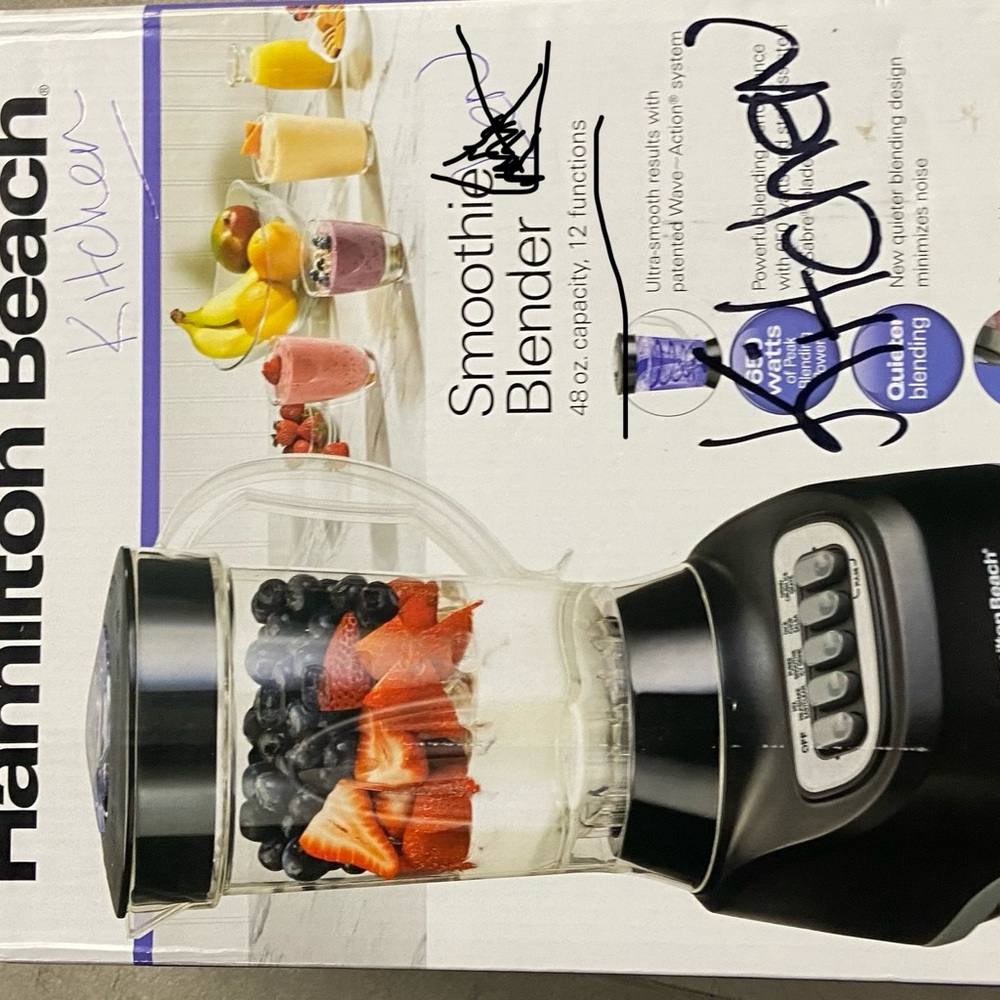 Hamilton Beach Smoothie Blender